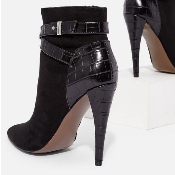 JustFab Khloelle Ankle Boots size 7.5 - Picture 8 of 9